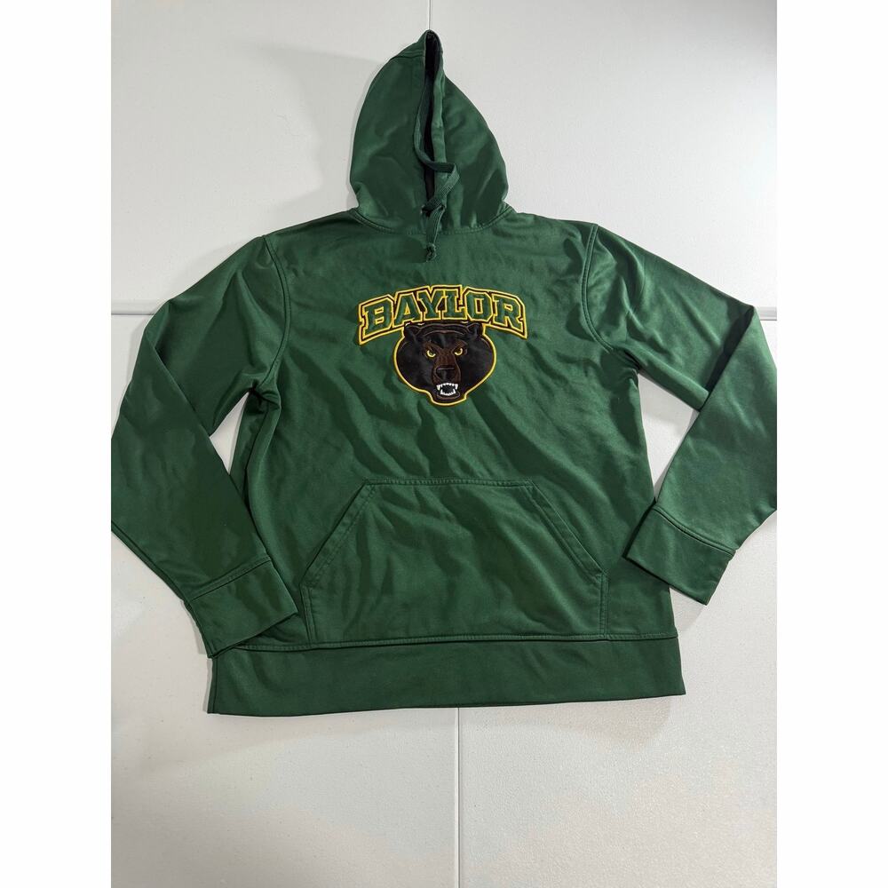 Baylor University Green Hoodie Size Medium